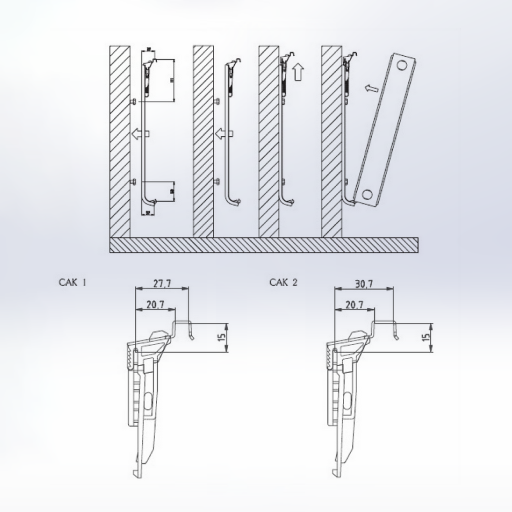 Spring Bracket Type 21/22